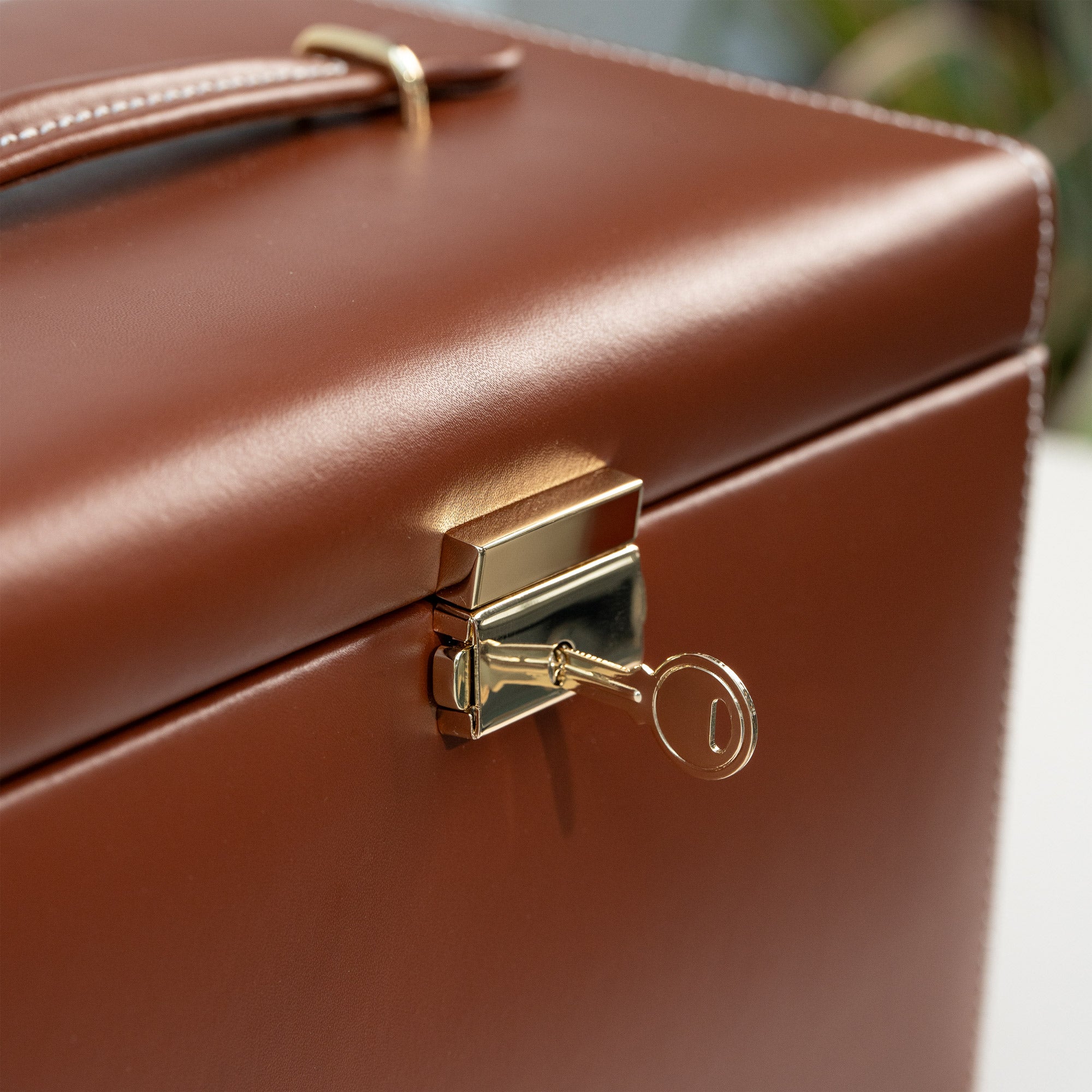 CORDOBA leather jewelry box