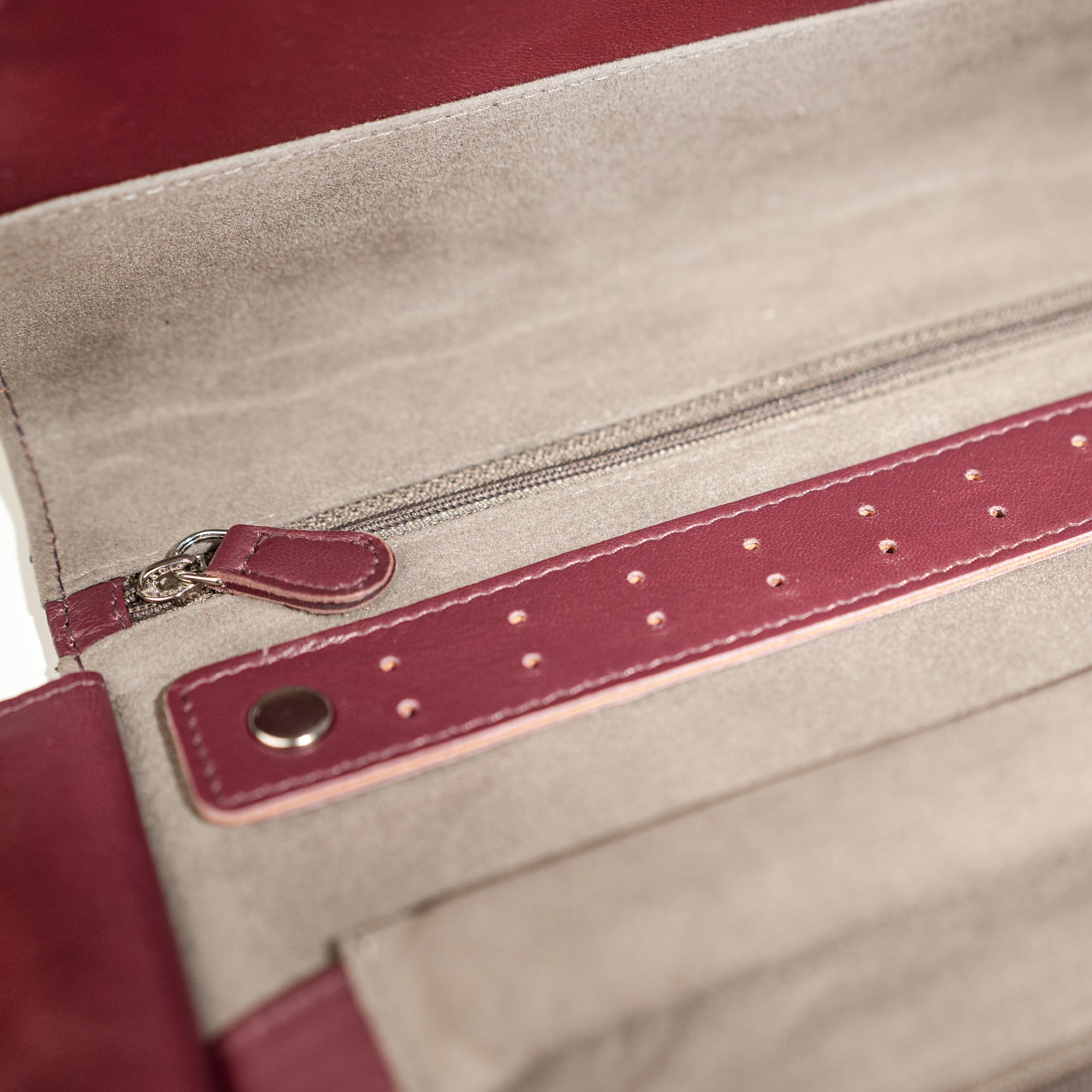 SIENNA Schmuckrolle groß -  Leder