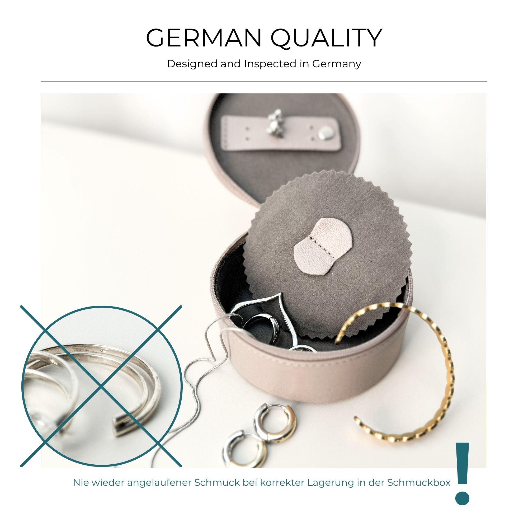 SIENNA Schmuckbox -  Leder