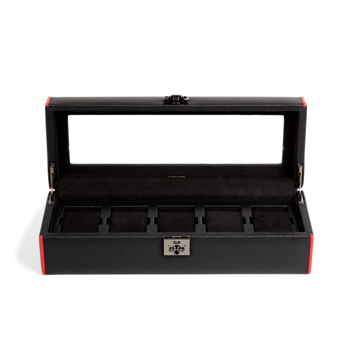 MARANELLO – 5er Uhrenbox - Genarbtes Vollrindleder