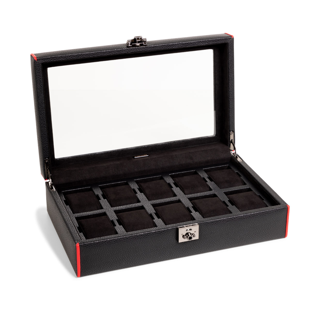 MARANELLO – 10er Uhrenbox - Genarbtes Vollrindleder