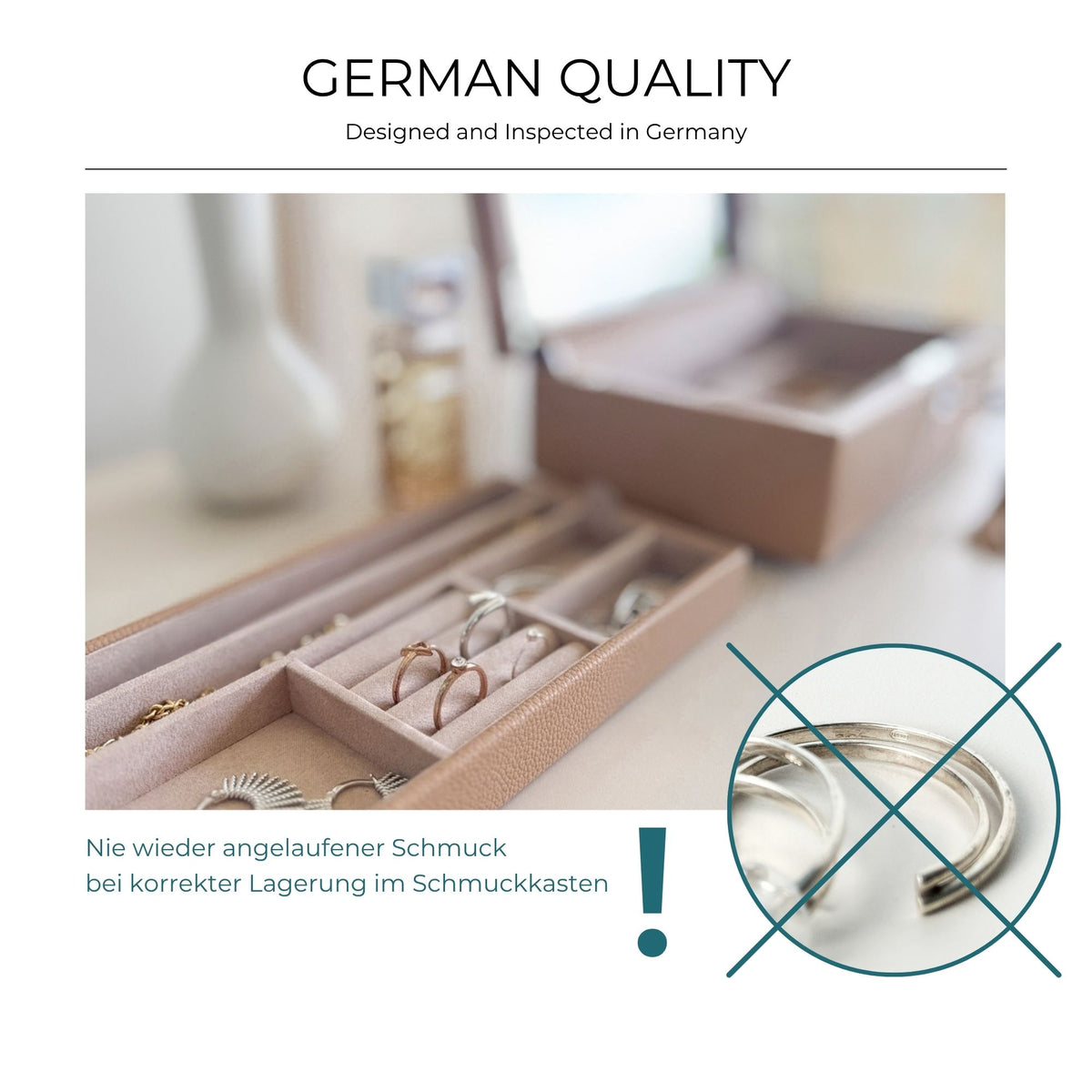 VITORIA - Jewelry Box - Genuine Leather