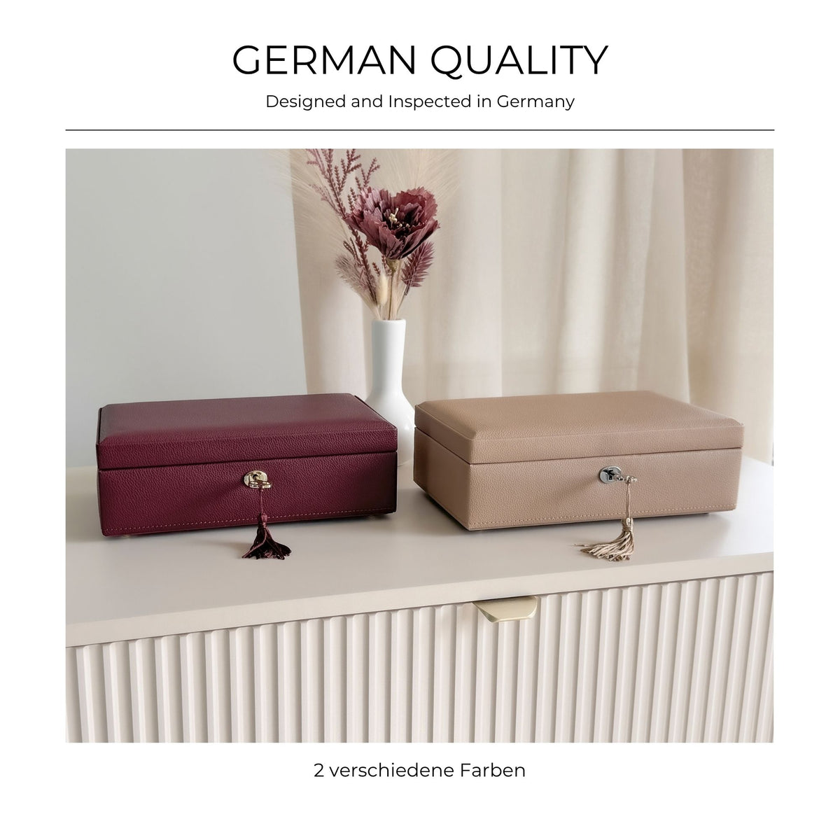 VITORIA - Jewelry Box - Genuine Leather