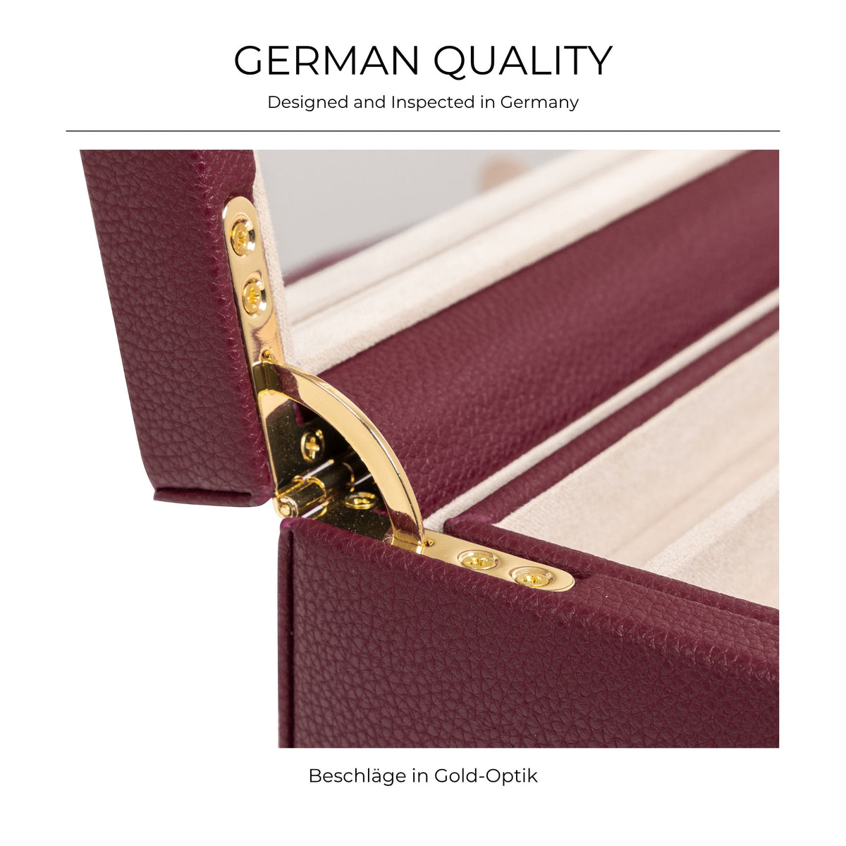 VITORIA - Jewelry Box - Genuine Leather