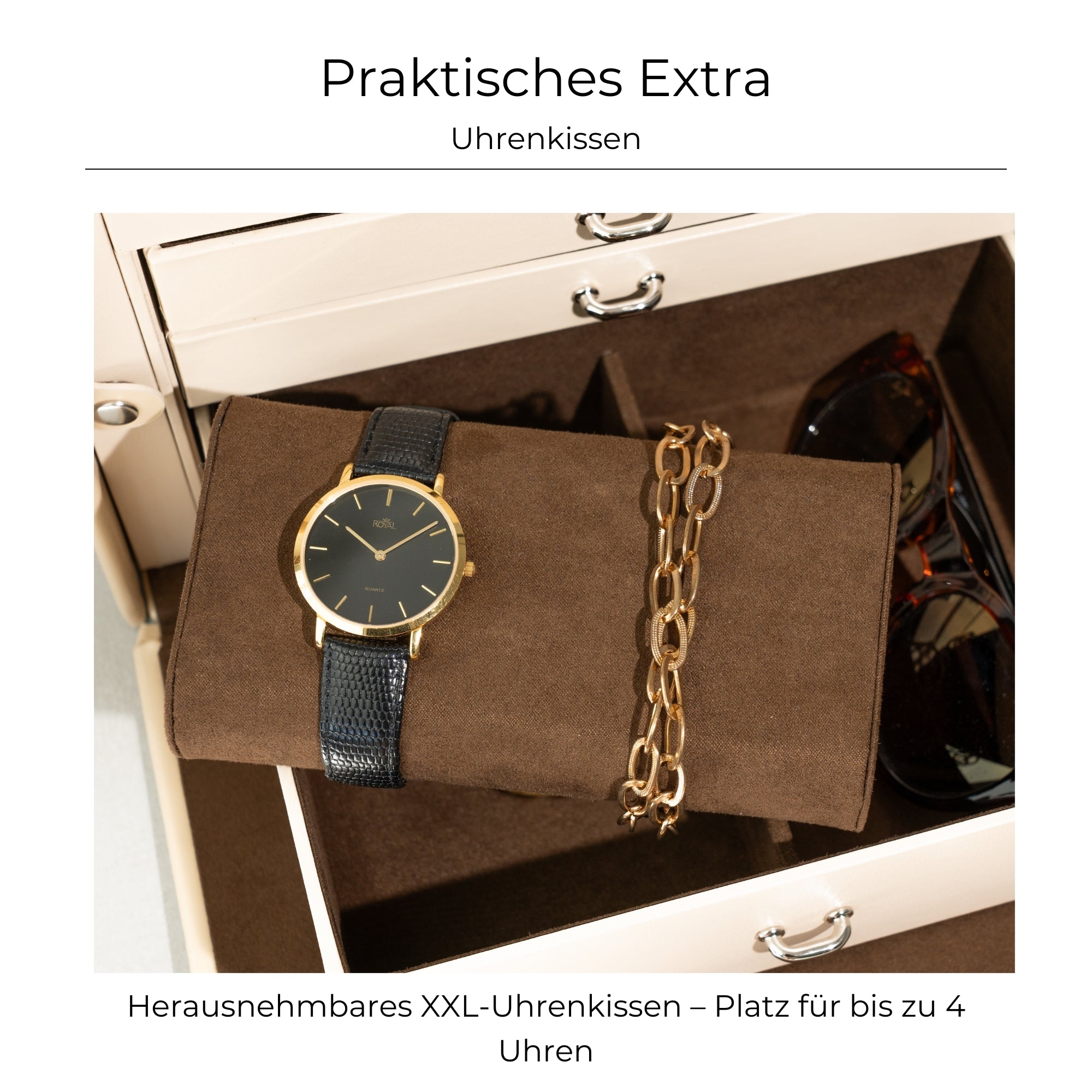 CORDOBA Schmuckkasten groß aus Leder