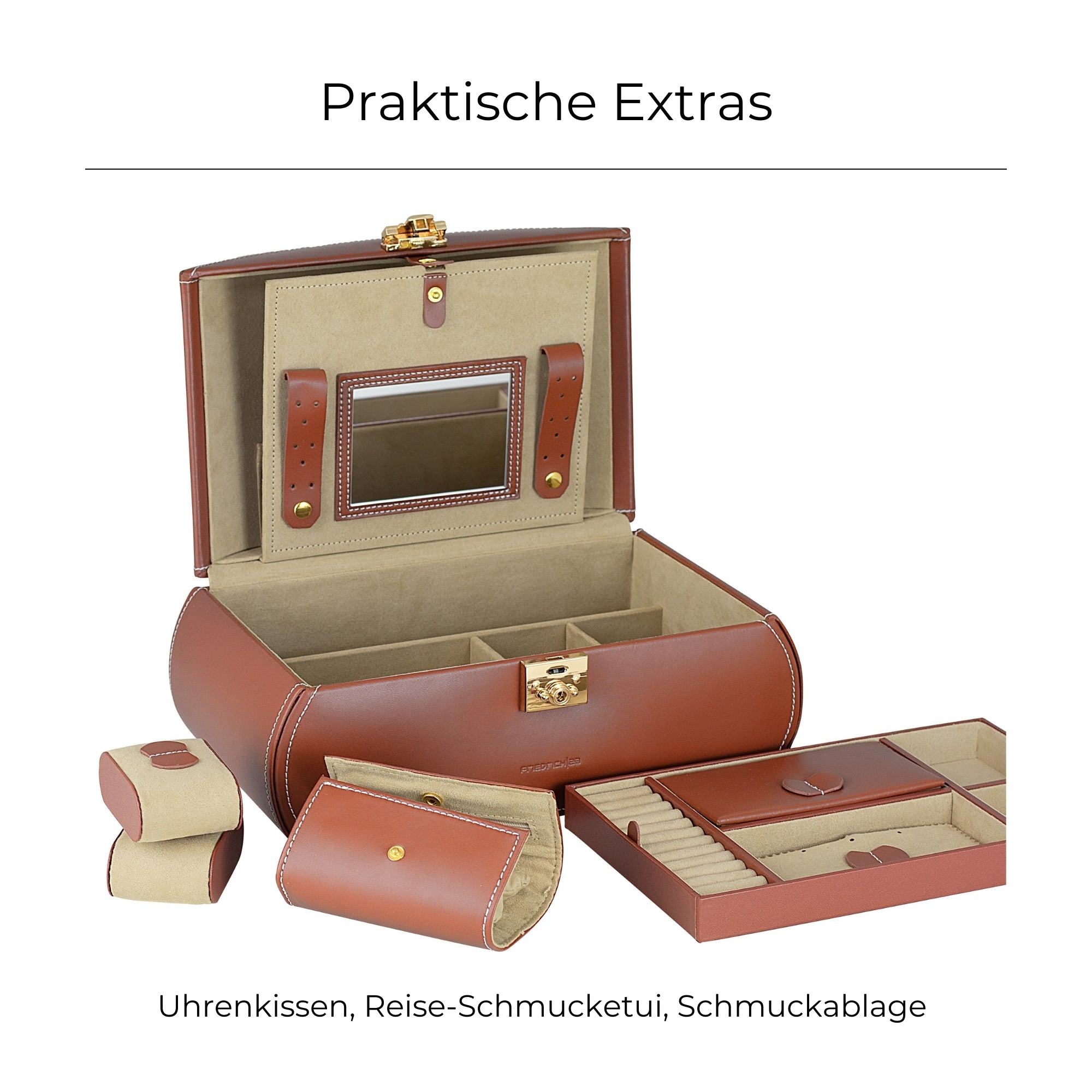 CORDOBA Schmuckkasten aus Leder