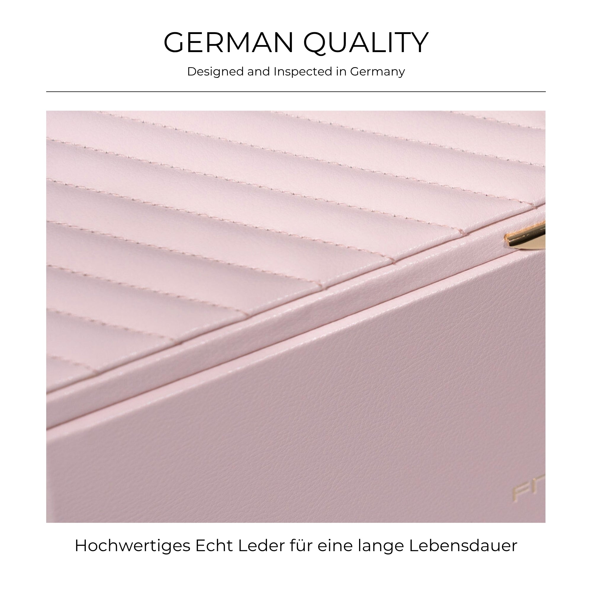 AURORA Großer Jubiläums-Schmuckkasten aus Leder