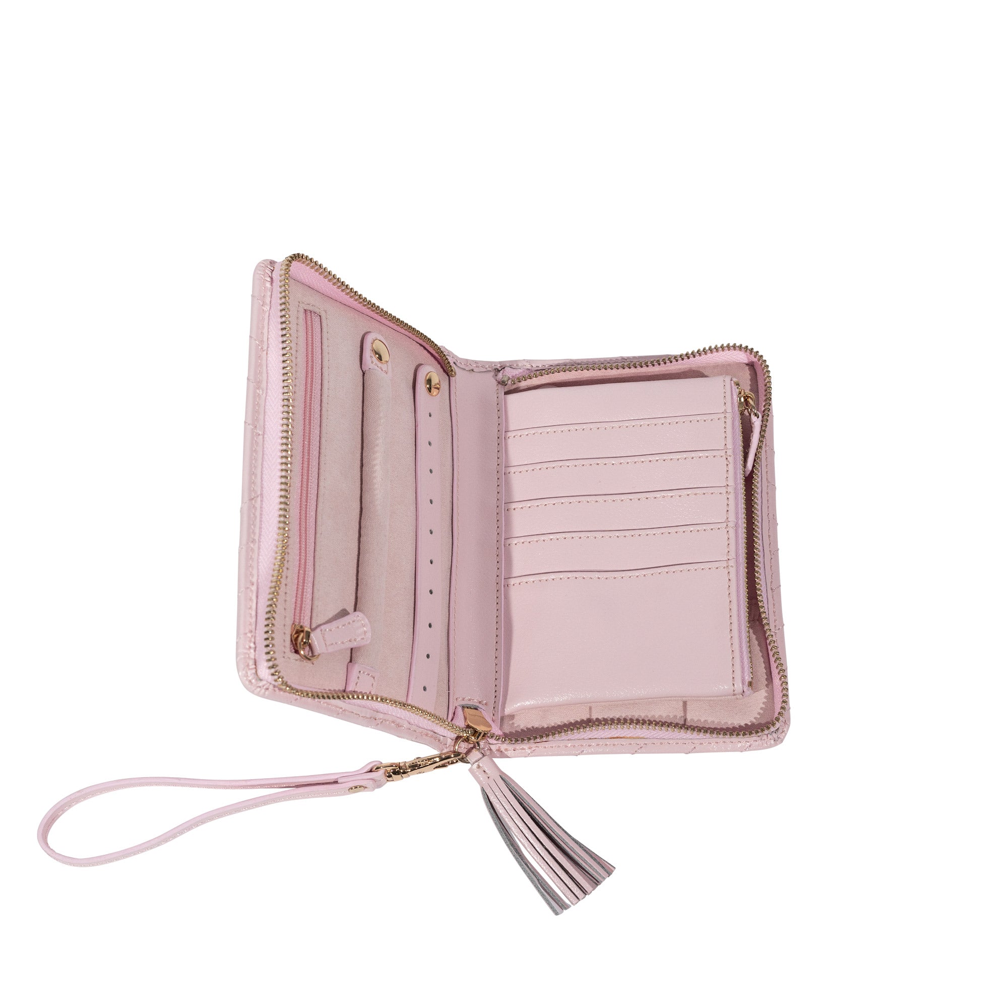 Schmucketui als Clutch, echt Leder