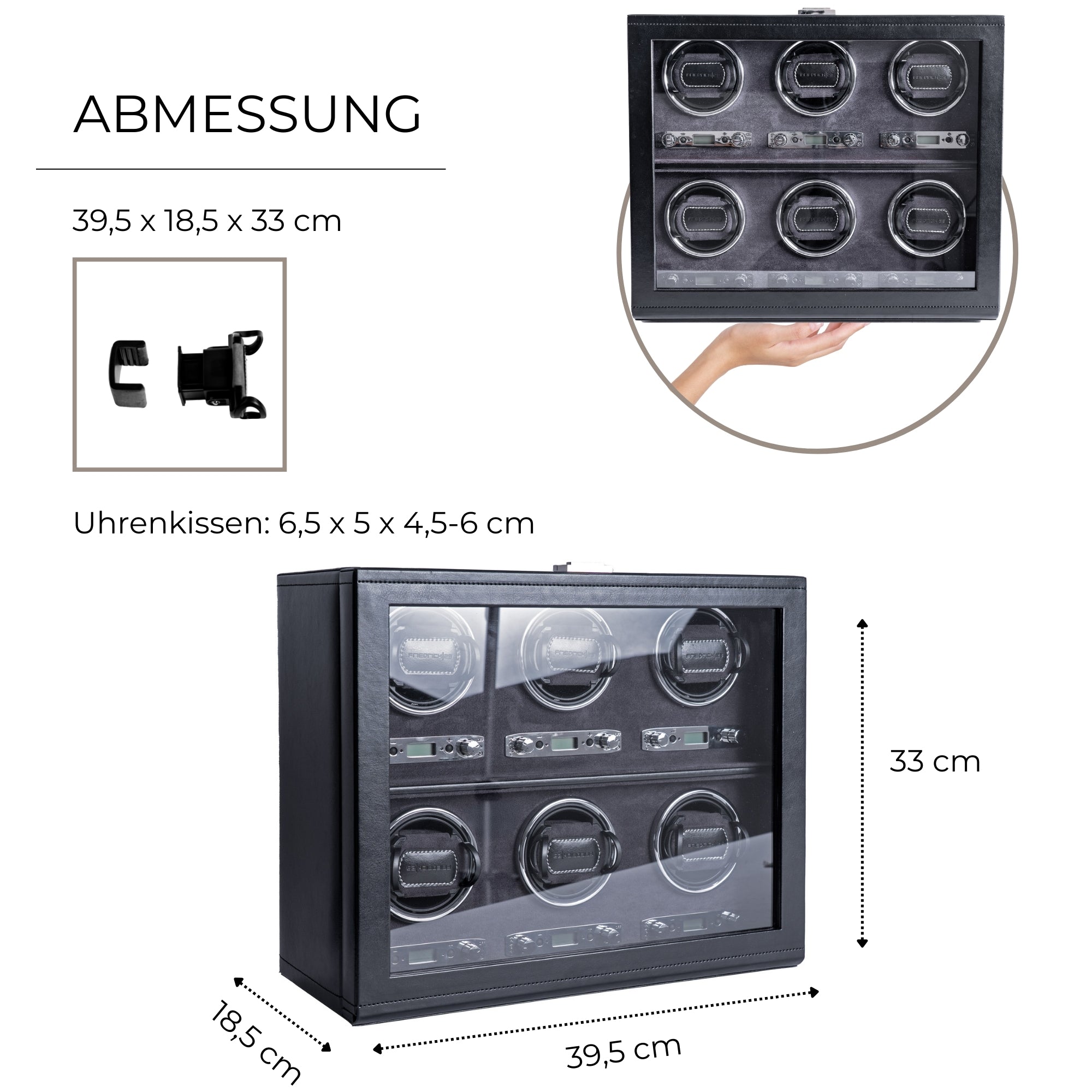 BOND Uhrenbeweger für 6 Uhren