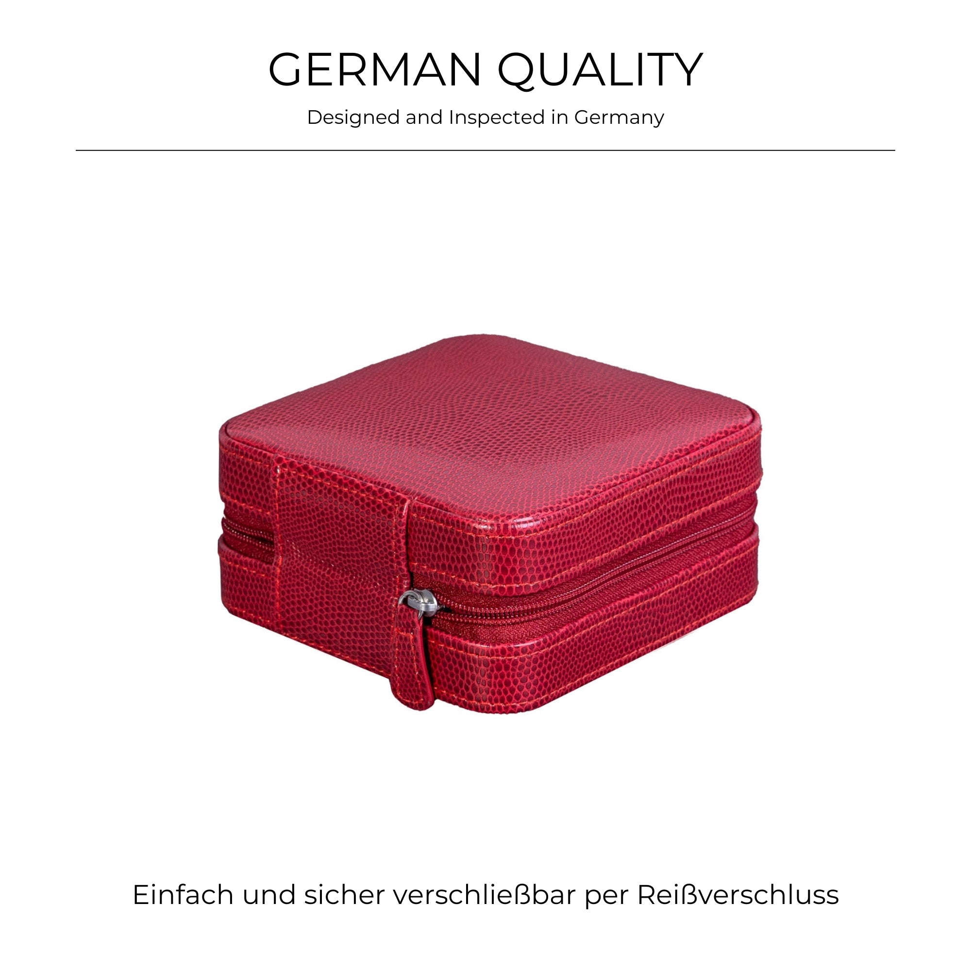 MILANO Schmucketui in Lizard Optik