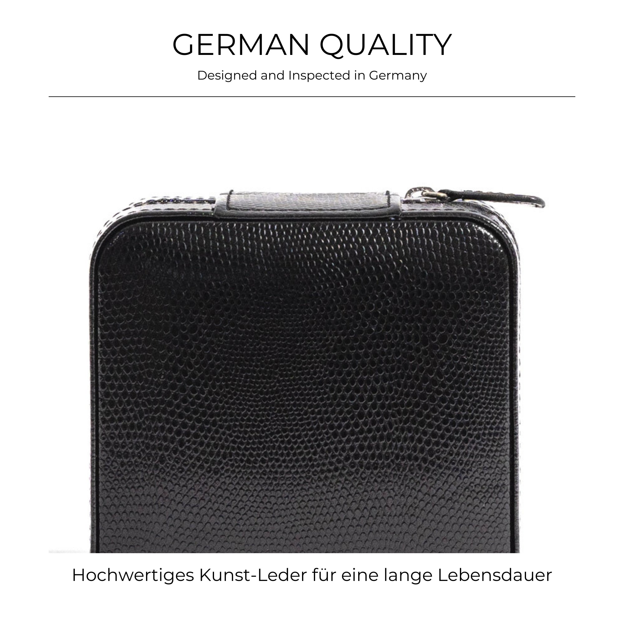 MILANO Schmucketui in Lizard Optik