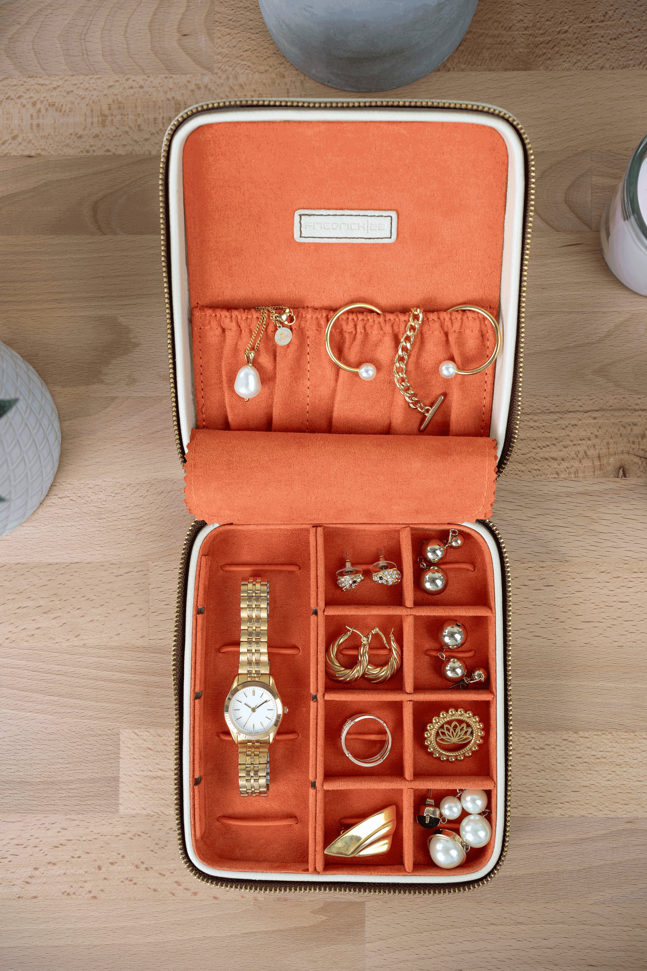 Ascot Schmuck- und Uhrenetui