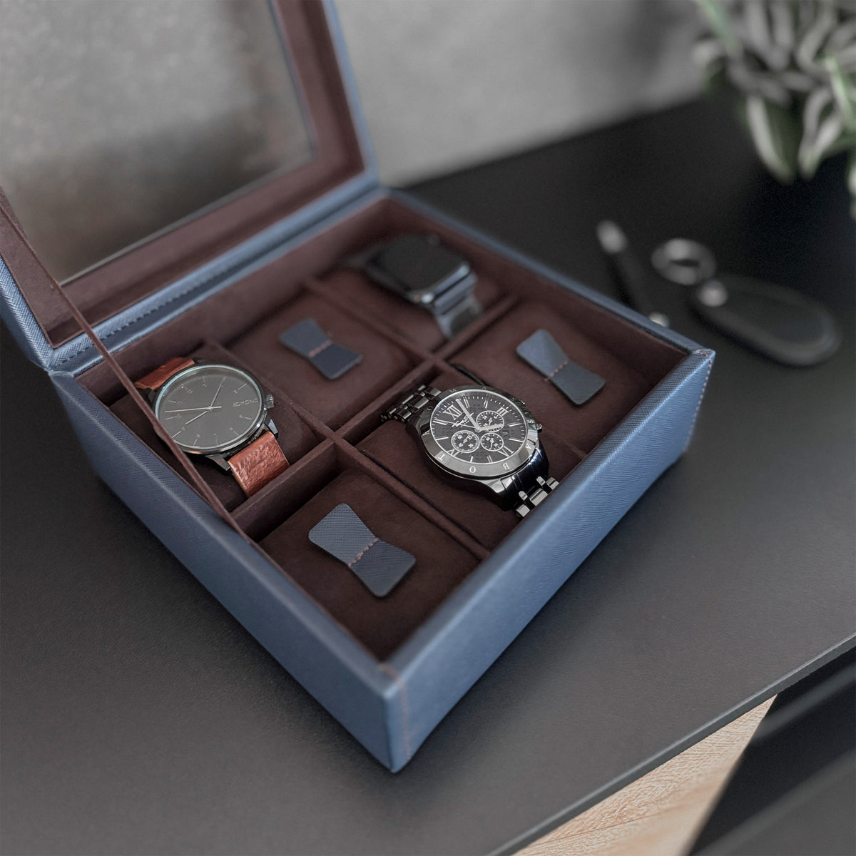 BOND CG Uhrenbox für 6 Uhren