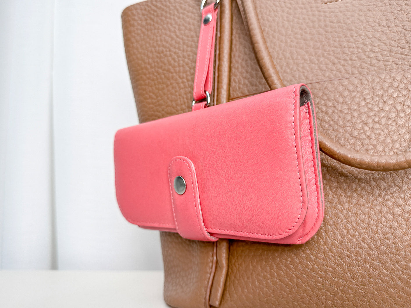 SIENNA glasses case - leather