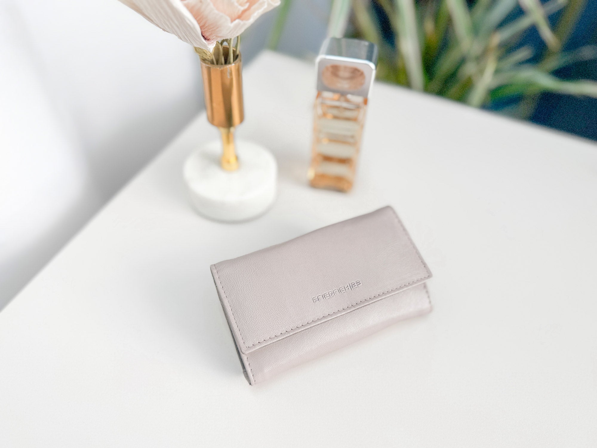 SIENNA jewelry roll small - leather