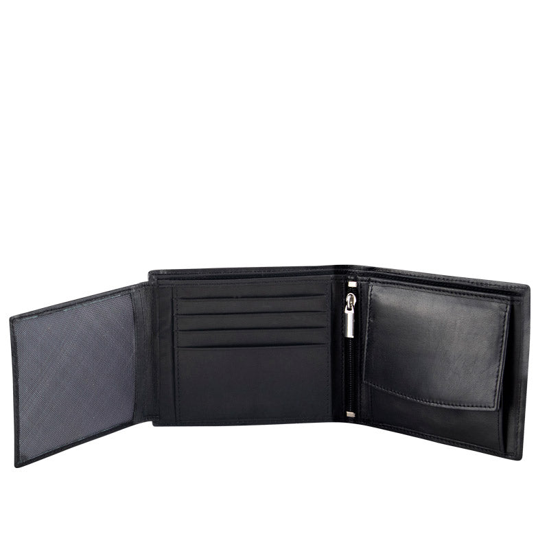 Gentlemen wallet leather rfid