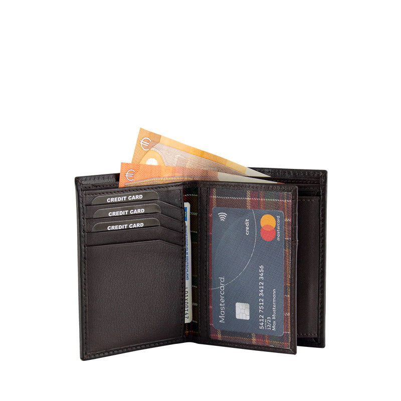 Geldbörse Leder mit RFID Scanschutz