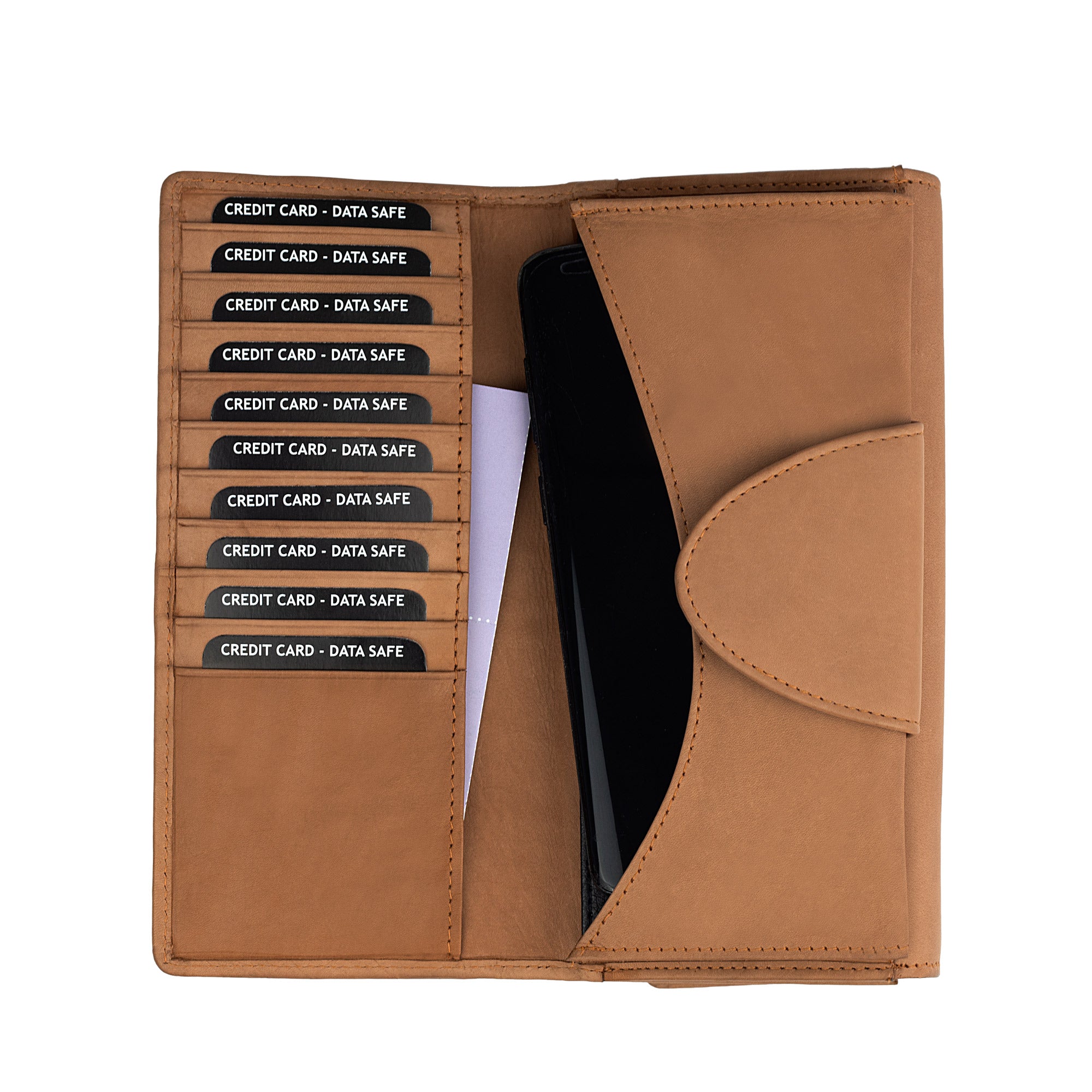 Chloe women's wallet leather with cell phone compartment RFID