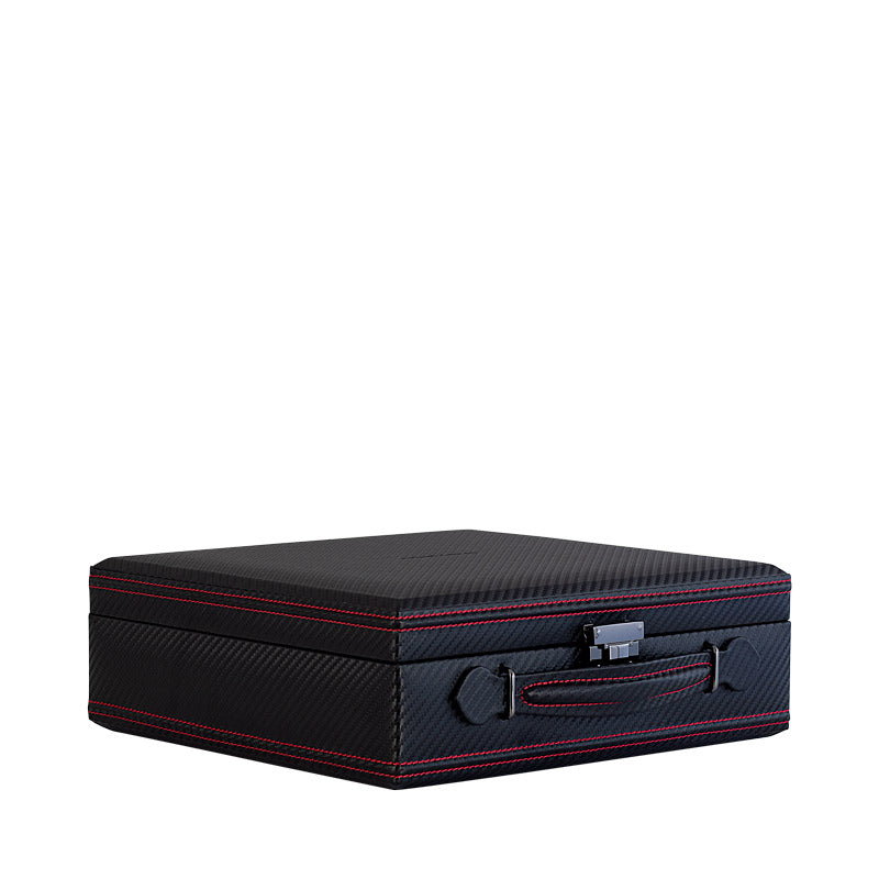 Carbon Uhrenbox für 12 Uhren (auch große Uhren)